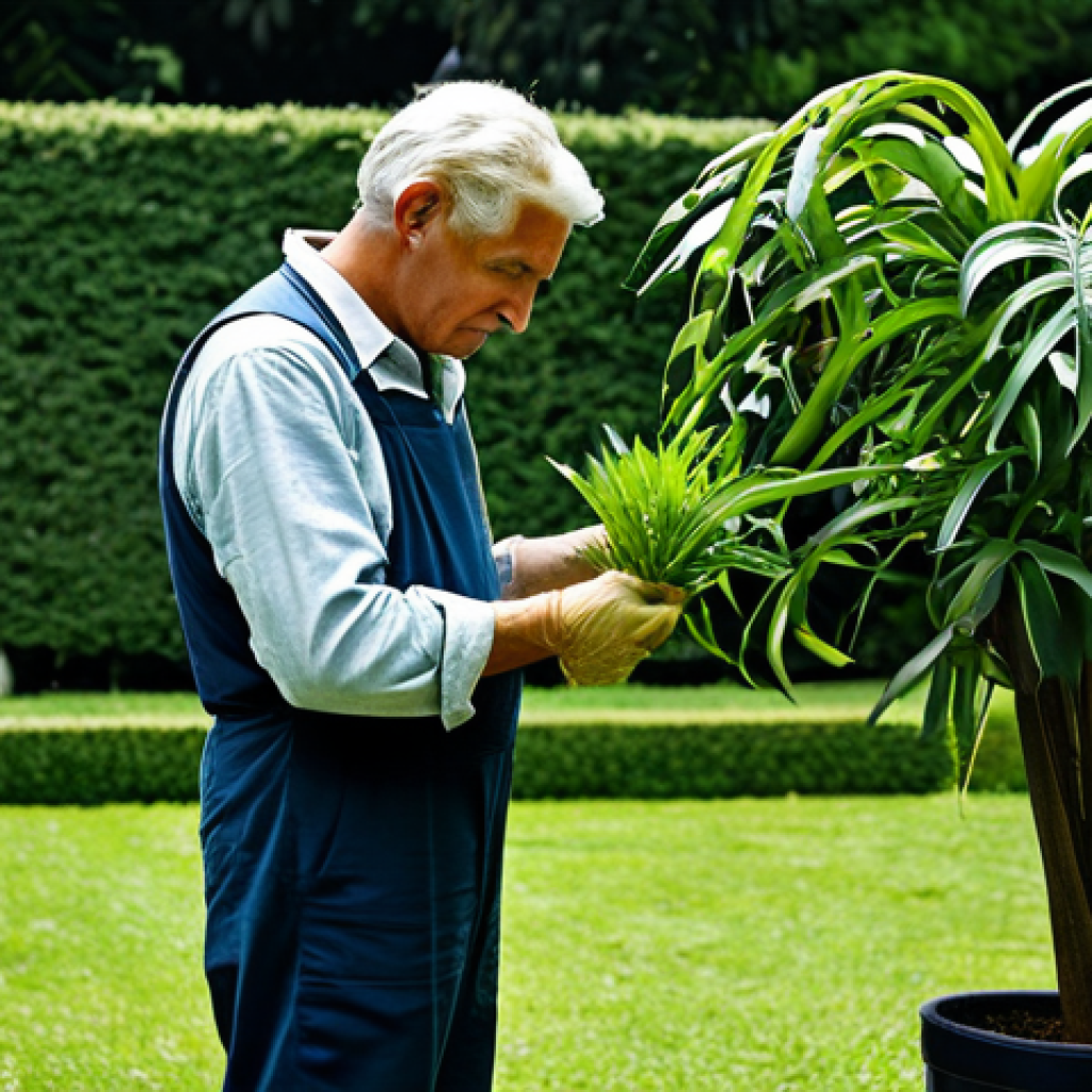 조경 회사에서 원하는 인재상 - **

"A skilled gardener carefully listening to a plant, examining its leaves for signs of distress i...