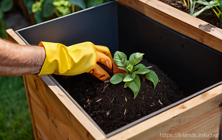 조경 분야의 지속 가능성 실천 사례 - **Mediterranean Pollinator Haven**: A close-up view of a diverse and colorful pollinator garden, bri...
