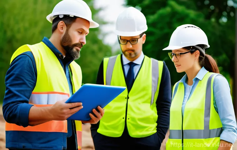 조경 회사 취업에 유리한 조건 - **Prompt 1: Collaborative On-Site Problem Solving in Landscape Architecture**
    A diverse team of ...