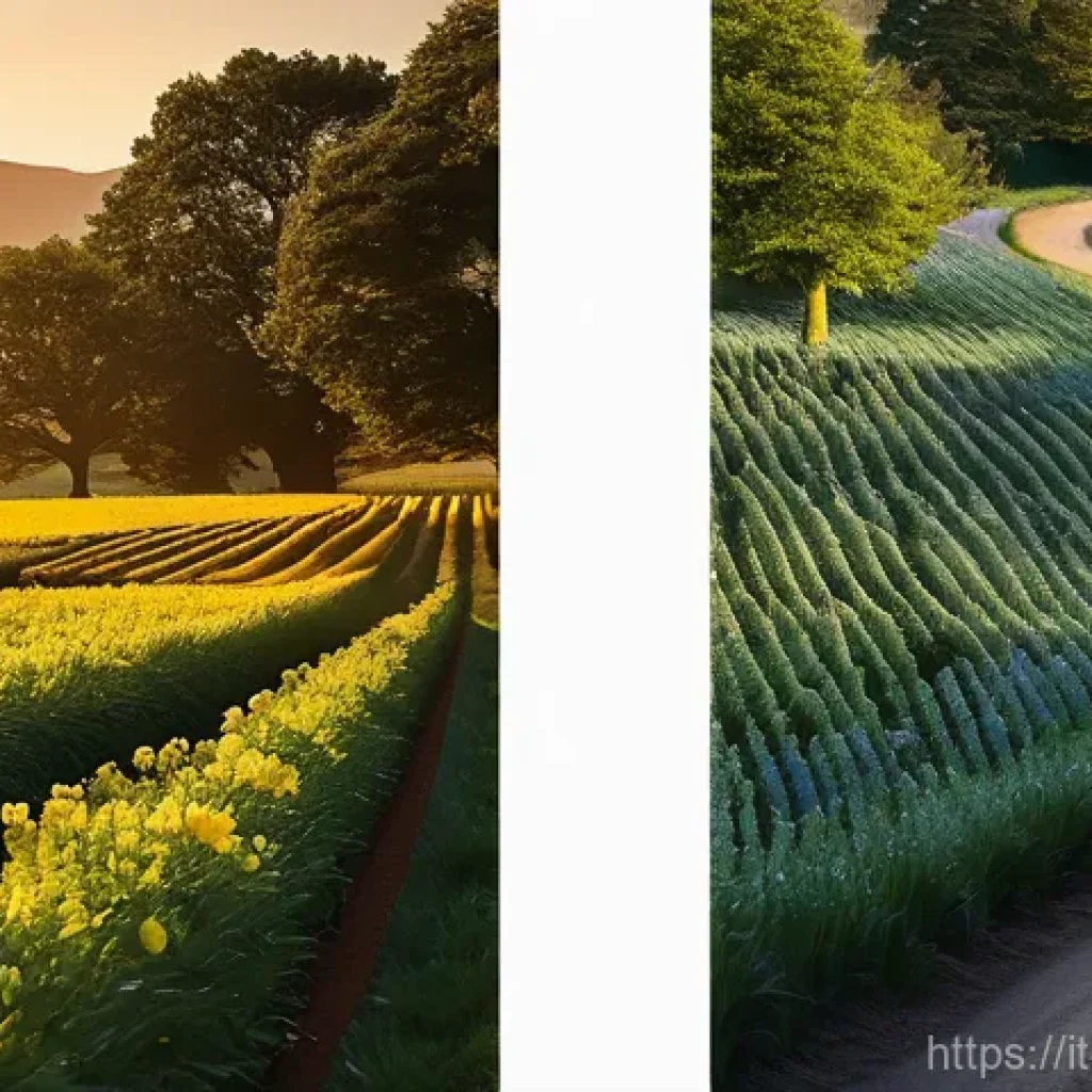 조경 학습 목표 설정과 관리 방법 - Here are three image prompts in English, designed to adhere to your guidelines and inspired by the p...