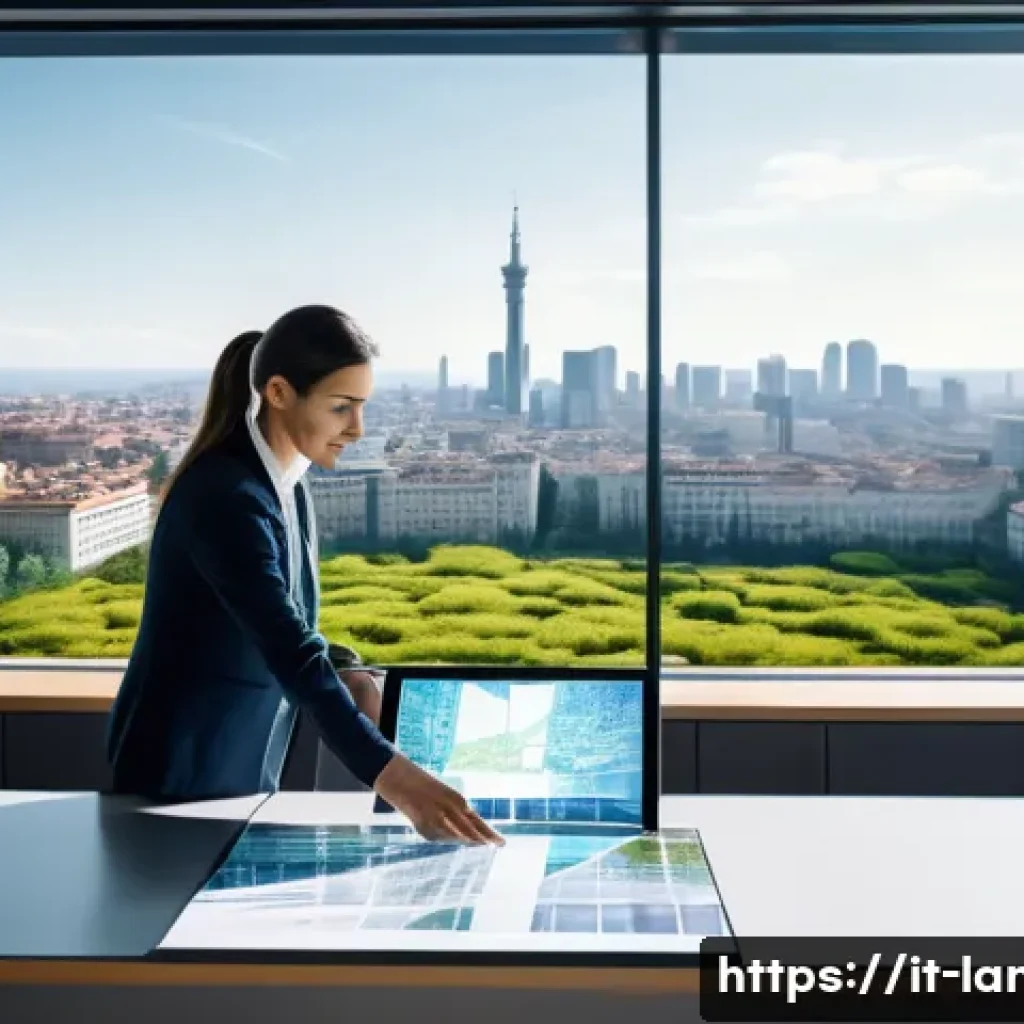 조경 관련 국제 자격증 탐구 - **Prompt:** A professional Italian landscape architect, either male or female, confidently standing ...