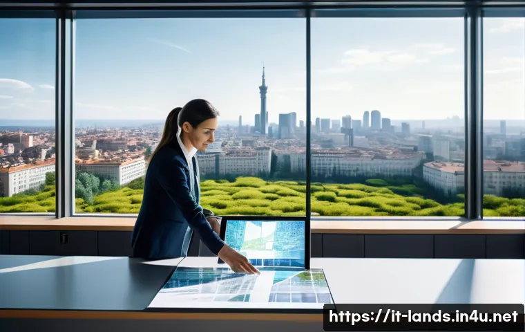 조경 관련 국제 자격증 탐구 - **Prompt:** A professional Italian landscape architect, either male or female, confidently standing ...